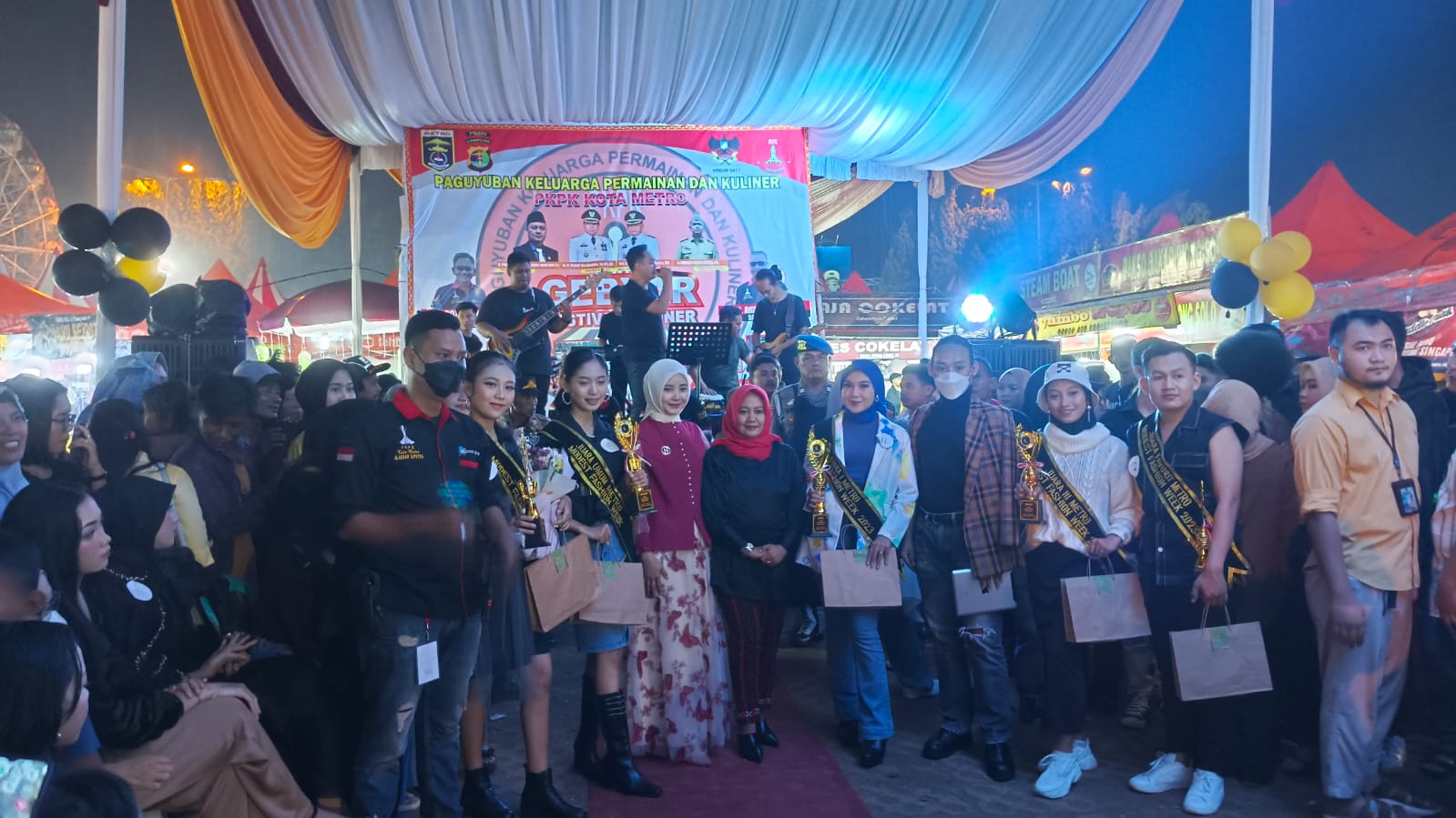Gebyar Festival Kuliner PKPK Di Meriahkan Pemilihan Moodest Fashion Week 2023