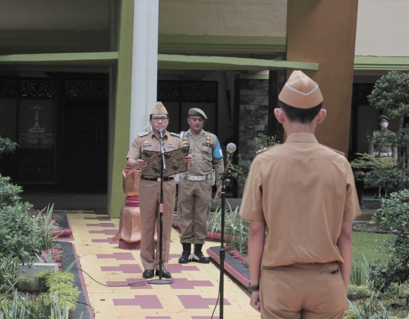 Giat Apel ,Walikota Metro Ucapkan Terimakasih Atas Dukungan Selama 2 Tahun Menjabat