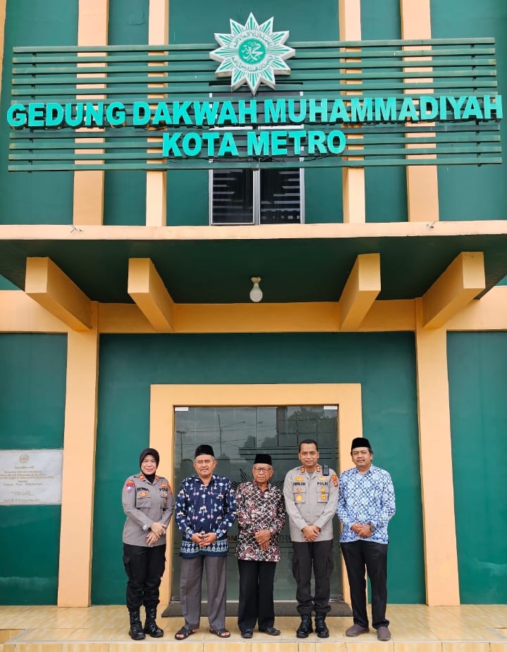 Pererat Sinergitas, Kapolres Metro Silaturahmi ke PD Muhammadiyah