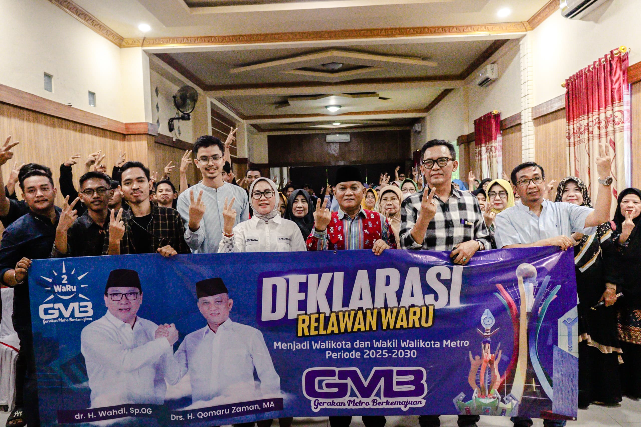 Pasca Debat Kandidat, Pasangan WaRu Terus Banjir Dukungan dari GMB
