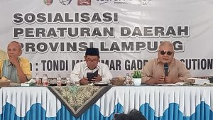 Naim Sosialisasi Perda Lampung Tentang Fasilitasi Penyalahgunaan Narkotika