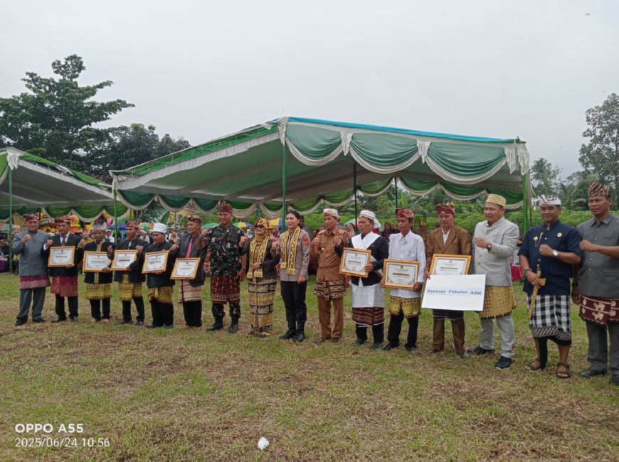 Festival Budaya Lampung di Paniagan Sukses