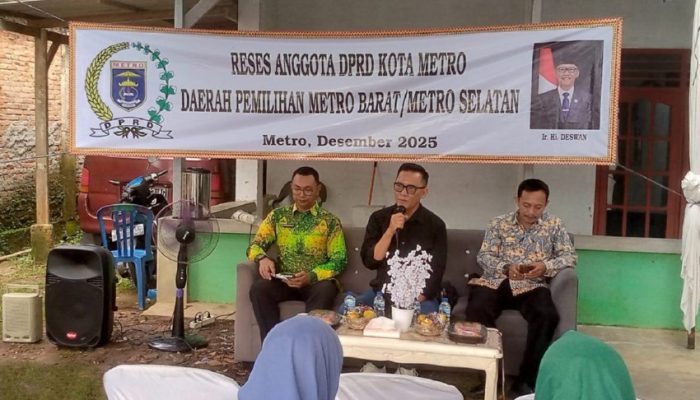 ‎Deswan Komisi I DPRD Metro Kawal Usulan Warga Soal Perbaikan Irigasi Pertanian & Jalan
