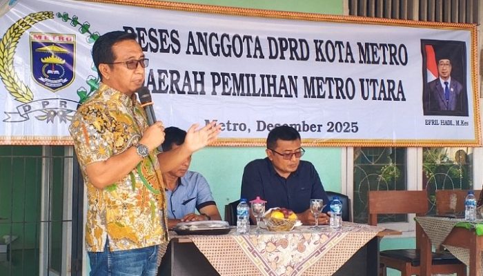 Efril Komisi II DPRD Metro Pastikan BPJS Kesehatan Gratis 2026 Tetap Berjalan ‎