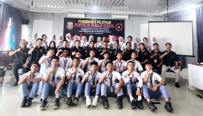 Granat Bandarlampung Lahirkan 30 Duta Anti-Narkotika dari Sekolah, Perangi  Jaringan Internasional