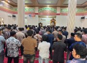Polda Lampung Doa Bersama Untuk Korban Bencana Alam
