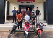 Tim Tekab 308 Polsek Pulau Panggung Tangkap Dua Pelaku Curanmor 