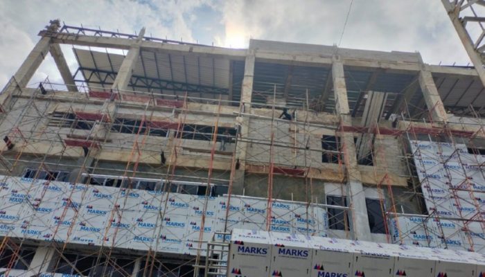 Pekerja Abaikan K3, Proyek Laboratorium IAIN Metro Rp 45,7 Milliar Tuai Sorotan