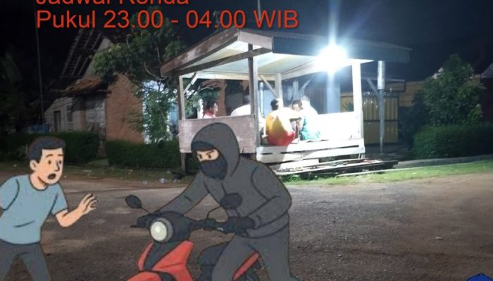 RT 09 Bobol Lagi, Motor Beatstrip Dibawa Pelaku Curanmor