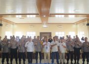 Personel Polres Metro Polda Lampung Ikuti Sosialisasi UU Nomor 35 Tahun 2009 tentang Narkotika