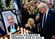 Tewaskah Benjamin Netanyahu, Kenapa Donald Trump Melayat di Rumah Duka di Tel Aviv?