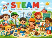 STEAM di PAUD: Cara Seru dan Cerdas Mengenalkan Sains pada Anak Usia Dini di Era Digital