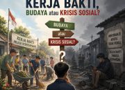 Kerja Bakti Bukan Tradisi, Melainkan Alarm Krisis Sosial