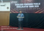 Anggota Komisi II DPR RI Bersama KPU Sosialisasi Pendidikan Pemilih Berkelanjutan 2026
