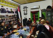 Kunjungan Satgas dan Srikandi Lampung Tengah  di Markas Pendekar Banten di Metro
