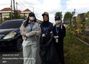Mahasiswa KKN FK Malahayati Seser Sampah Plastik di Yosorejo
