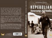 Redaksi Lampungcentral Launching Buku “Kepedulian Seorang Jurnalis”
