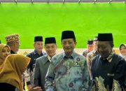 Menteri Agama Disambut Para Pejabat Daerah di UIN Jusila Metro