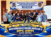 ‎Muscab II DPC AWPI Kota Metro Tahun 2026 Sukses Digelar, Chairul Chan Terpilih Aklamasi