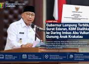 Mulai 7 September, Sekolah di Lampung Terapkan Pembelajaran Daring Imbas Abu Vulkanik